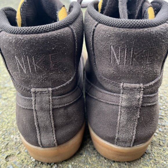 Nike Blazer Mid 77 Suede Lace Sneakers Sz 10 - Picture 7 of 11